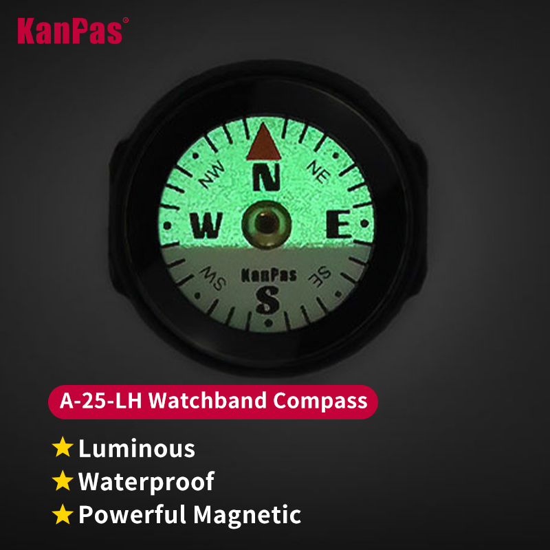 Compass Lensatic - KANPAS 시계줄 나침반 손목 스트랩 나침반